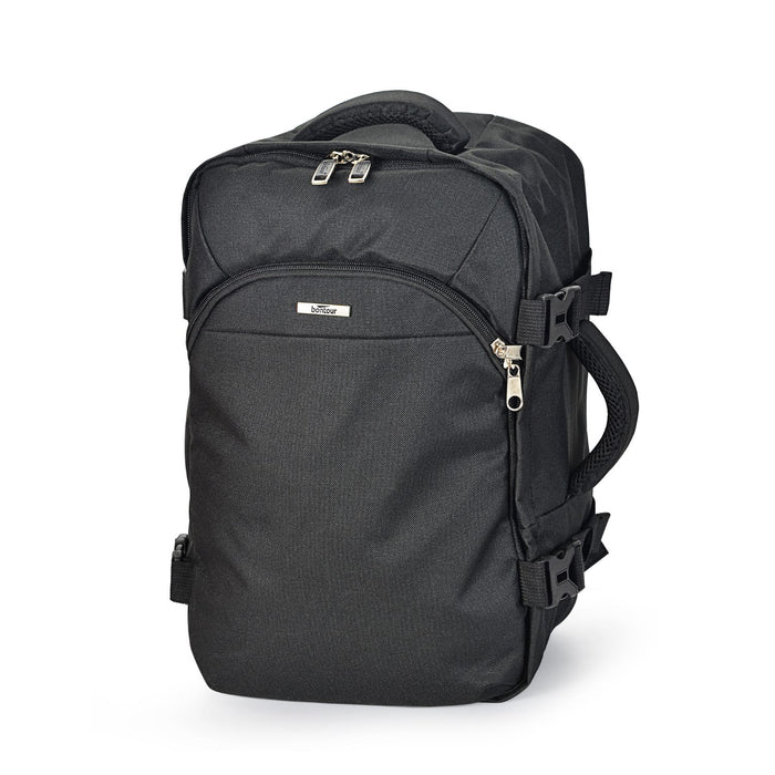 BONTOUR AIR Travel Backpack, WizzAir/Ryanair size 40x20x25cm, Black