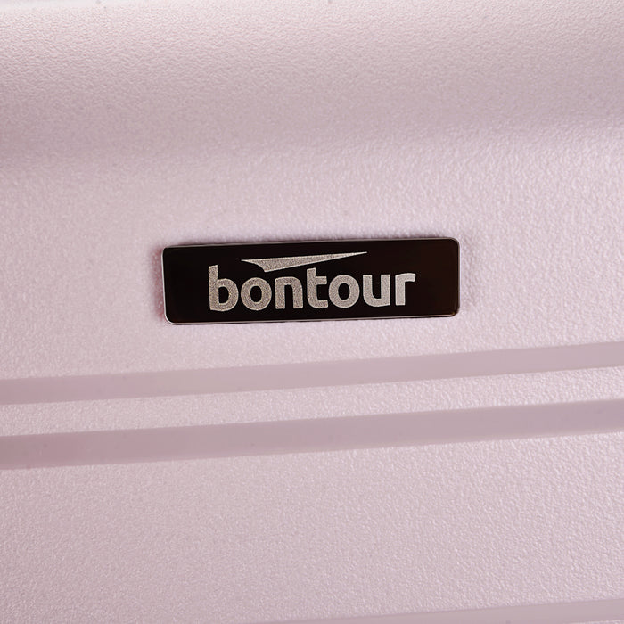 Bontour 'Flow' Maleta de cabina de 4 ruedas con cerradura TSA, 55x40x20cm, Negro