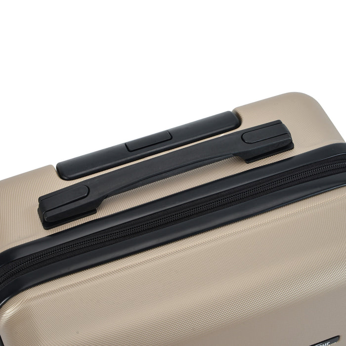 BONTOUR CabinOne Carry-On Suitcase for EasyJet (45x36x20 cm, Champagne Color)